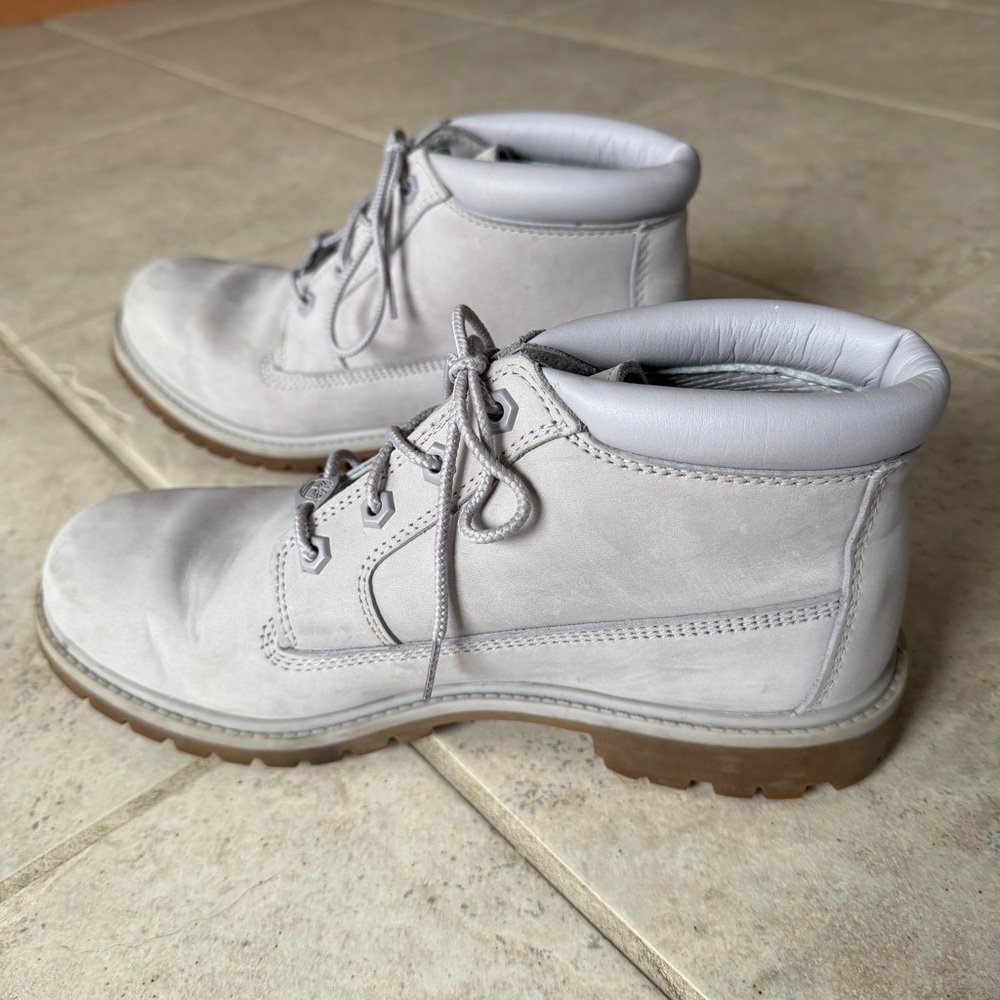 Timberland Nellie Chukka Ankle Boots Waterproof Light Purple Womens Size 9.5 - Picture 4 of 7